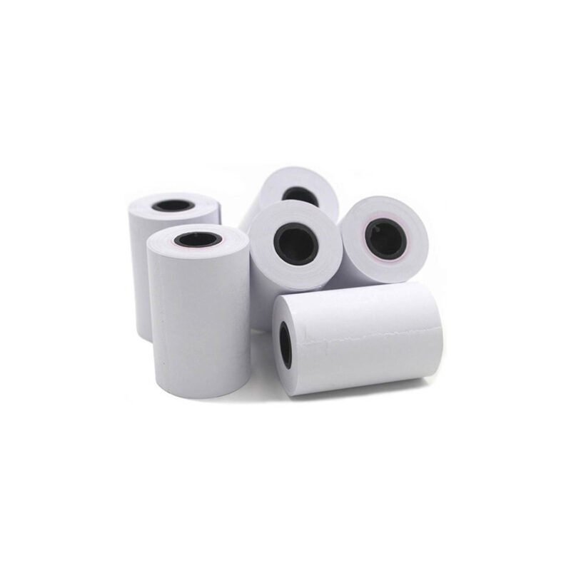 caja de 40 rollo papel termico de 57mm x 17mts 48gr — vista 3