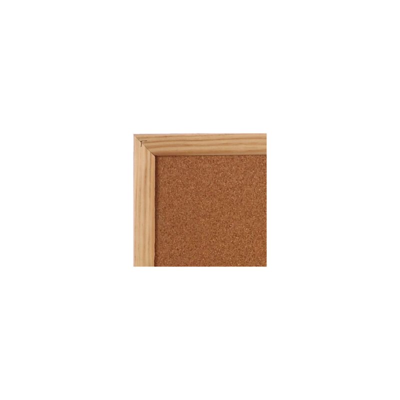 tablero de corcho pacific 90x60cm, incluye alfileres para notas. — vista 3