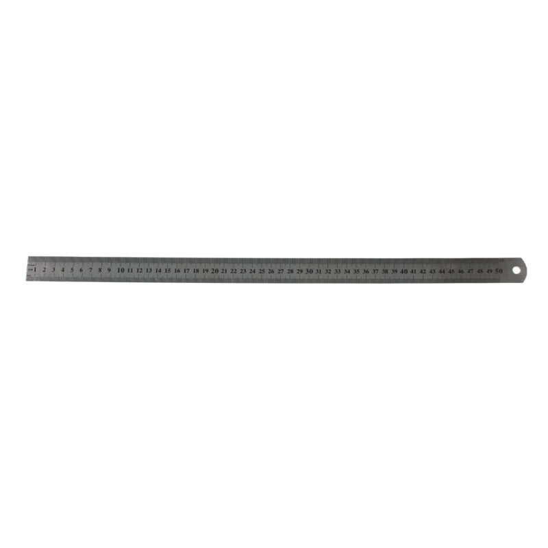 regla metalica pacific 50 cm con funda plastica — vista 2
