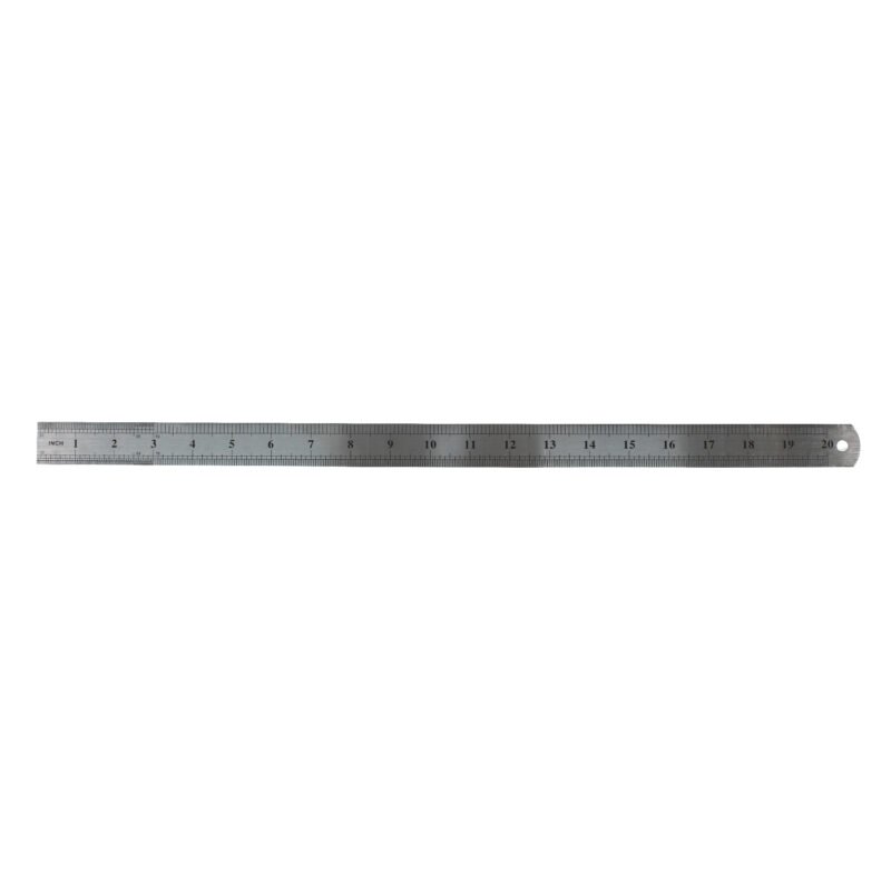 regla metalica pacific 50 cm con funda plastica — vista 3