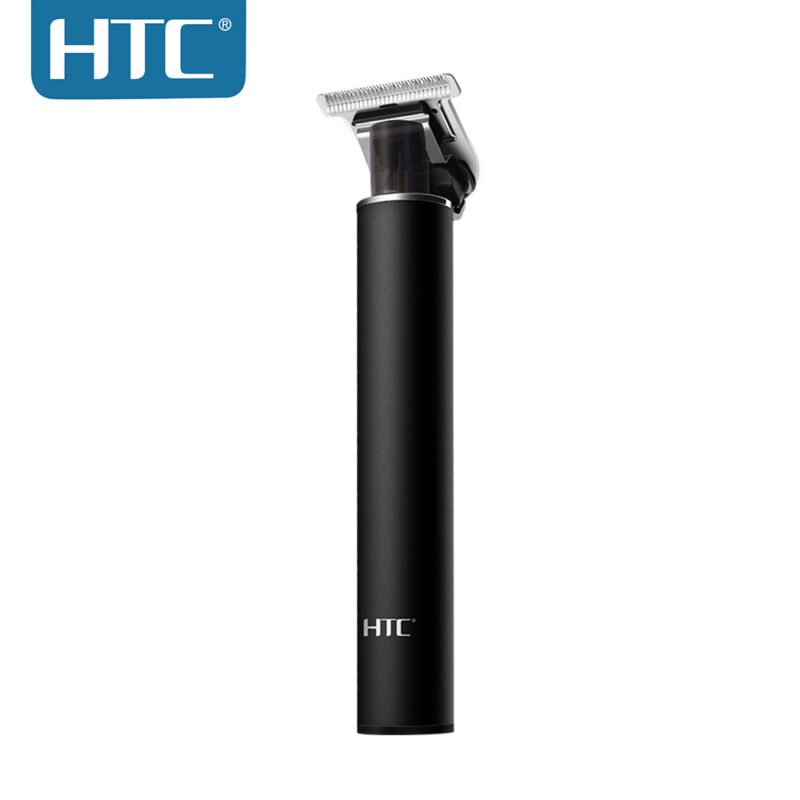 cortadora de pelo htc inalambrica, cuerpo de aluminio, betrÍa de litio 600 mah., carga de 2 horas. recargable tipo c. incluye 4 peines, aceite lubricante, cable de carga usb. — vista 3