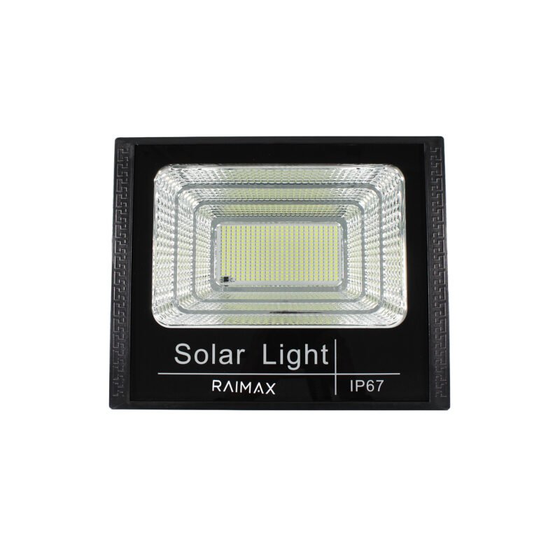 reflector solar raimax de 500w de potencia, bateria de 10000mah, led smd 2835, proteccion ip67 con control remoto incluido — vista 3