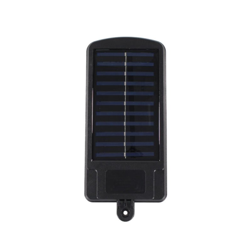 foco solar raimax de 50w de potencia, bateria de 1200mah, proteccion ip65, con sensor de movimiento, 4 paneles led y control remoto incluido — vista 4