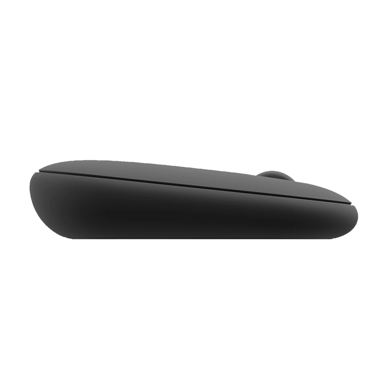 Mouse Silencioso Tecnolab Dual Bluetooth 5.2 + 2.4 GHz Black — vista 3