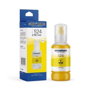 Botella de Tinta Pacific Color 524 Y (Compatible Epson)
