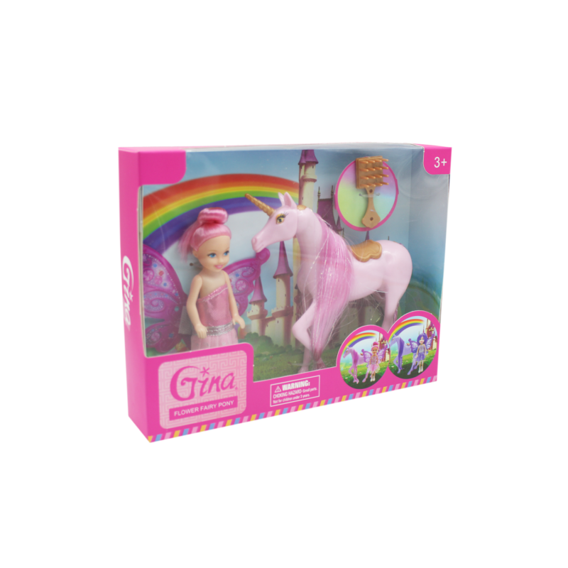 muÑeca con unicornio