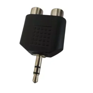 adaptador 3,5 a 2 rca