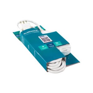 alargador multiple raimax 4 entradas de 5 mts, con certificacion sec,white