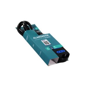 alargador multiple raimax 4 entradas de 1.5 mts, con certificacion sec. black