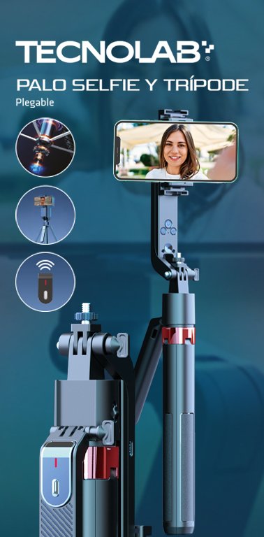 Página principal TL825 - Bastón selfie inteligente puerto tipo c