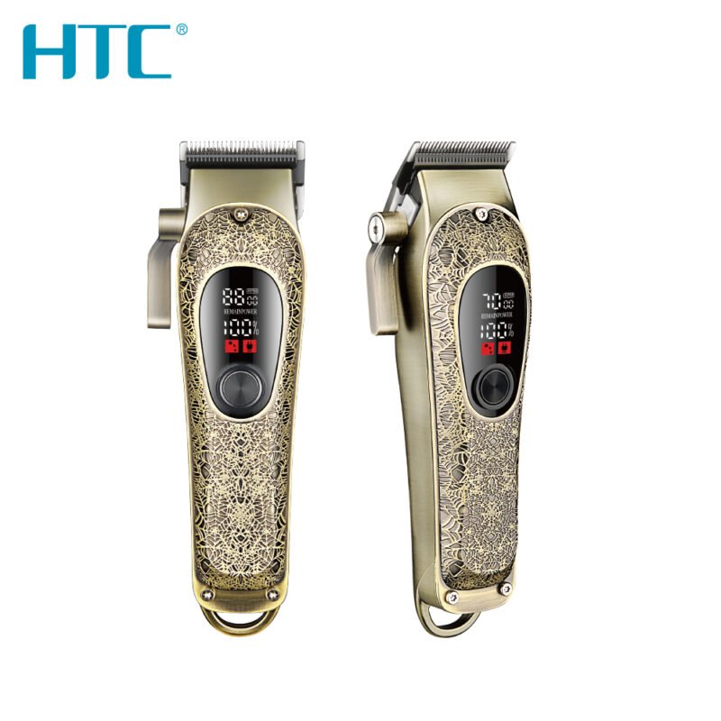 máquina clipper profesional htc (carcasa metálica)
