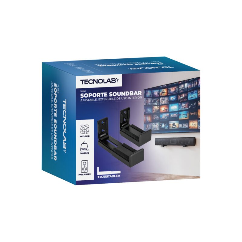 soporte ajustable para soundbar