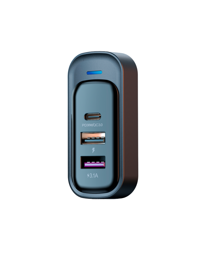 cargador multipuerto con extensor para automóvil — vista 3