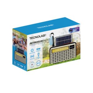 Radio Retro Solar Tecnolab (TL865GLD)