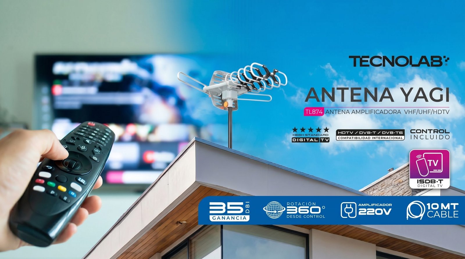 TL874 ANTENA YAGI