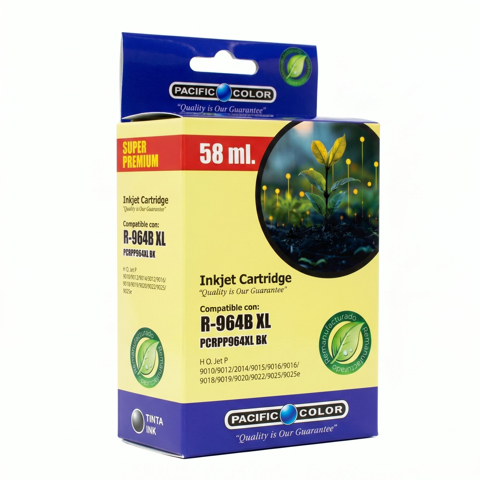 Cartucho de Tinta Compatible Pacific Color 964XL (Negro) Cartucho de Tinta Compatible Pacific Color 964XL (Negro)