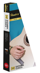 Guitarra Clásica Hendrix 39" (Tamaño Completo 4/4) Bronceada