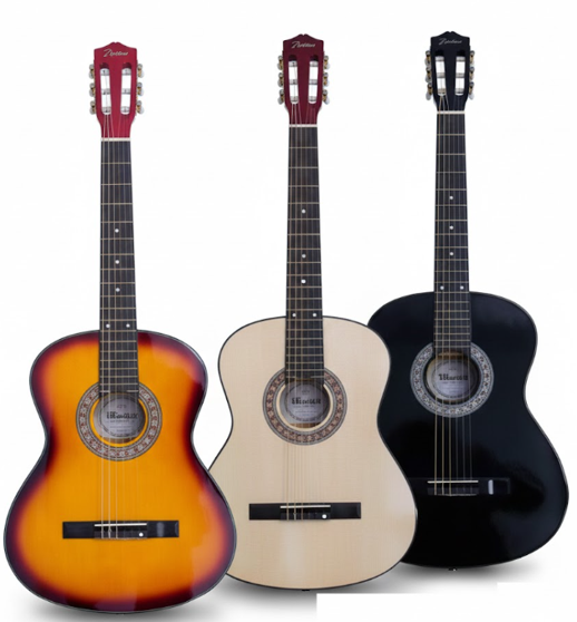 Guitarra Clásica Hendrix 39" (Tamaño Completo 4/4) Natural Guitarra Clásica Hendrix 39" (Tamaño Completo 4/4) Natural - Imagen 2