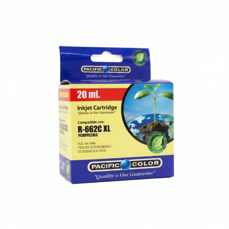 Cartucho de Tinta Remanufacturado Pacific Color 662XL (Color)