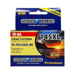 Cartucho de Tinta Compatible Pacific Color 145XL BK (Alta Capacidad)