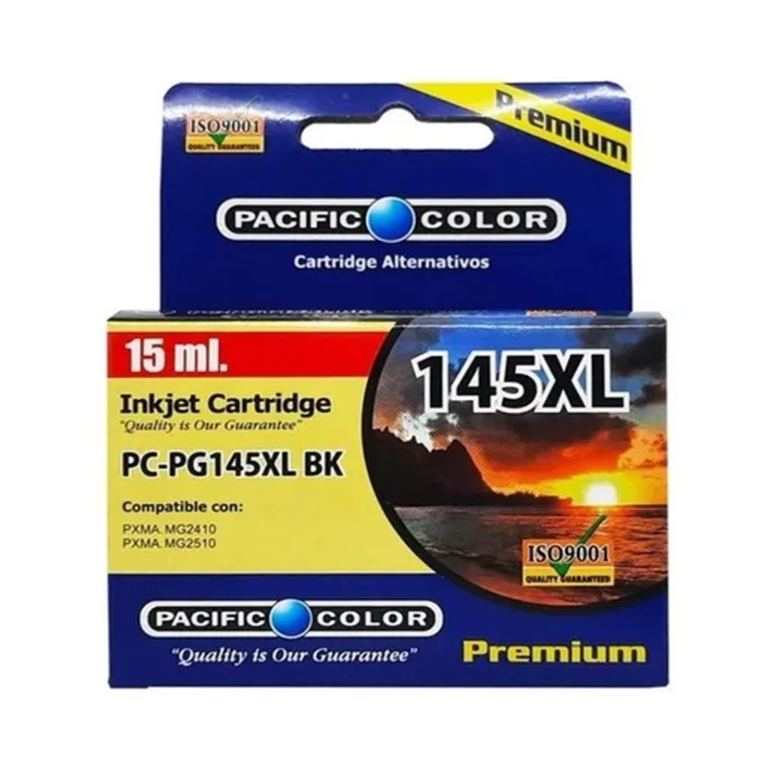 Cartucho de Tinta Compatible Pacific Color 145XL BK (Alta Capacidad) Cartucho de Tinta Compatible Pacific Color 145XL BK (Alta Capacidad)