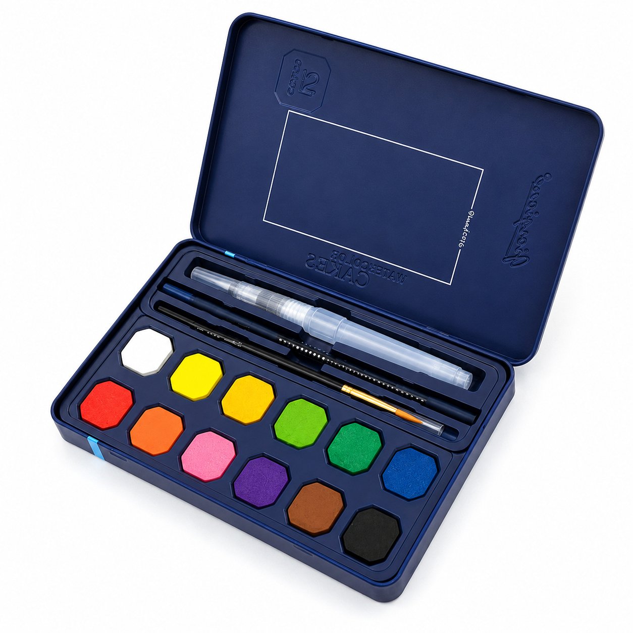 Set de Acuarelas en Pastilla Giorgione 12 Colores (G-900) Set de Acuarelas en Pastilla Giorgione 12 Colores (G-900) - Imagen 2