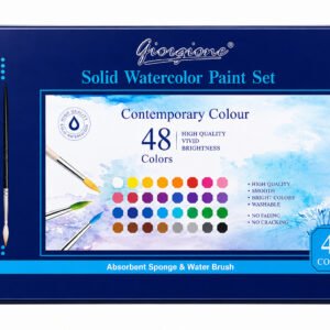 Set de Acuarelas en Pastilla Giorgione 48 Colores