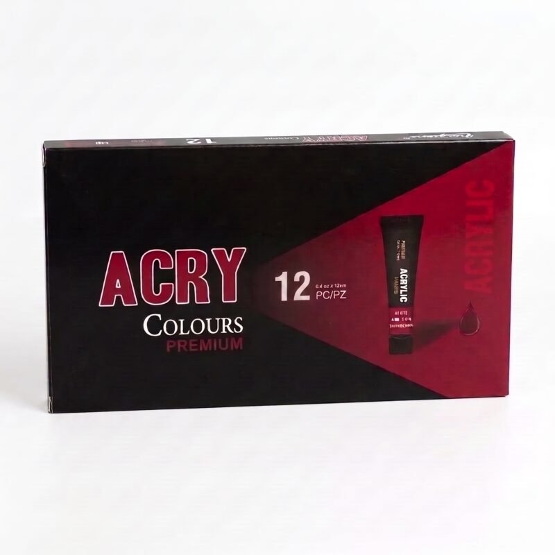 Set 12 Pinturas Acrílicas Giorgione G-AC1205 · 12 Colores 12 ml