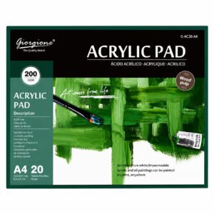 Block Acrílico Giorgione A4 200G (G-AC20-A4)