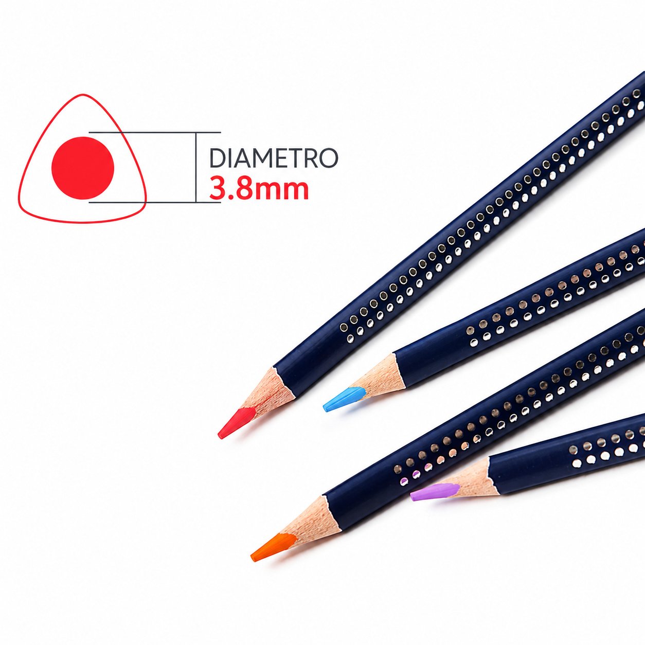 Set 24 Lápices Acuarelables Giorgione Art Grip Set 24 Lápices Acuarelables Giorgione Art Grip - Imagen 2