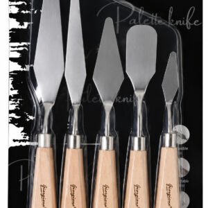 Set de 5 Espátulas Giorgione (Mango de Madera)