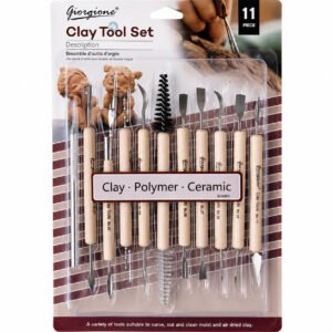 Set de Herramientas para Arcilla Giorgione G-Y0001 (11 Piezas)
