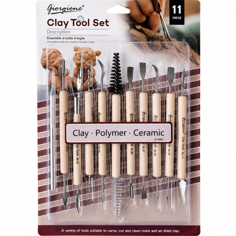 Set 11 Herramientas de Modelado Giorgione G-Y0001 Doble Extremo