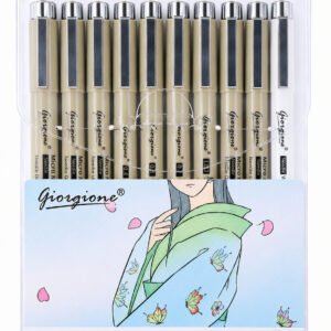 Set de Tiralíneas 8 Lápices Giorgione ZG008