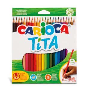 Lápices de Colores Carioca Tita 24 Unidades