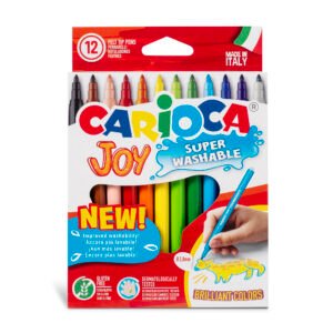 Plumones Carioca Joy 12 Unidades Súper Lavables