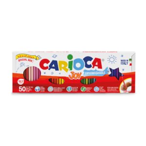 Plumones Carioca Joy 50 Unidades · Caja Especial de Medio Metro