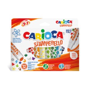 Plumones Carioca Stamperello 12 Unidades con Sello