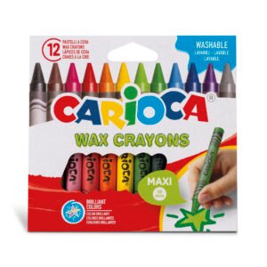 Crayones de Cera Jumbo Carioca 12 Unidades Ø10 mm