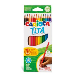 Lápices de Colores Carioca Tita 12 Unidades