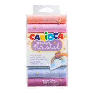 Témperas Sólidas Carioca Temperello Pastel 8 Unidades