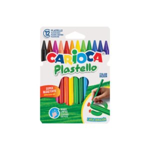 Crayones Carioca Plastello 12 Unidades