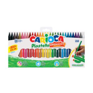 Crayones Carioca Plastello 30 Unidades
