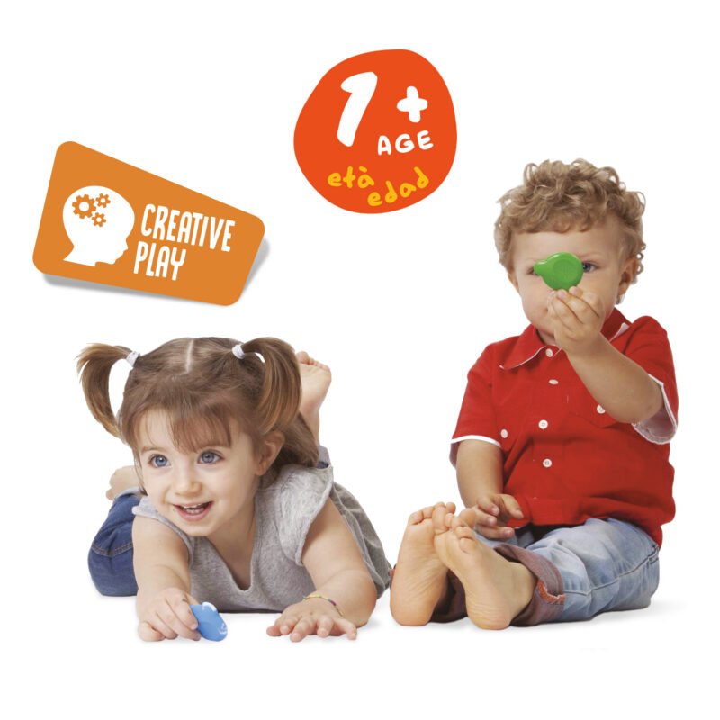 Crayones Carioca Baby Teddy 6 Unidades desde 1 Año — vista 4