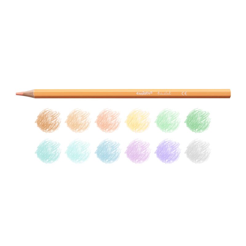 Lápices de Colores Pastel Carioca 12 Unidades — vista 2