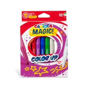 Plumones Carioca Magic Color Up 10 Unidades con 5 Maginks