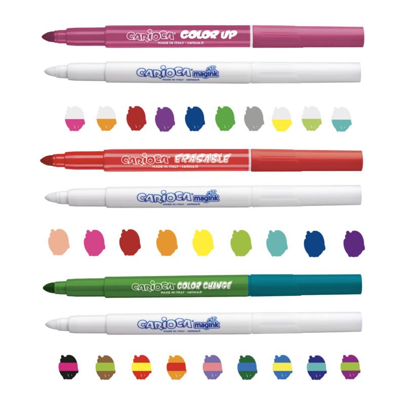 Plumones Carioca Magic Markers 30 Unidades Special Set · 3 Efectos — vista 2