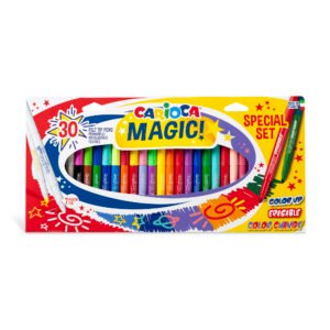 Plumones Carioca Magic Markers 30 Unidades Special Set · 3 Efectos