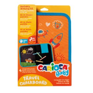 Set Creativo Carioca Baby Travel Board con 4 Tizas