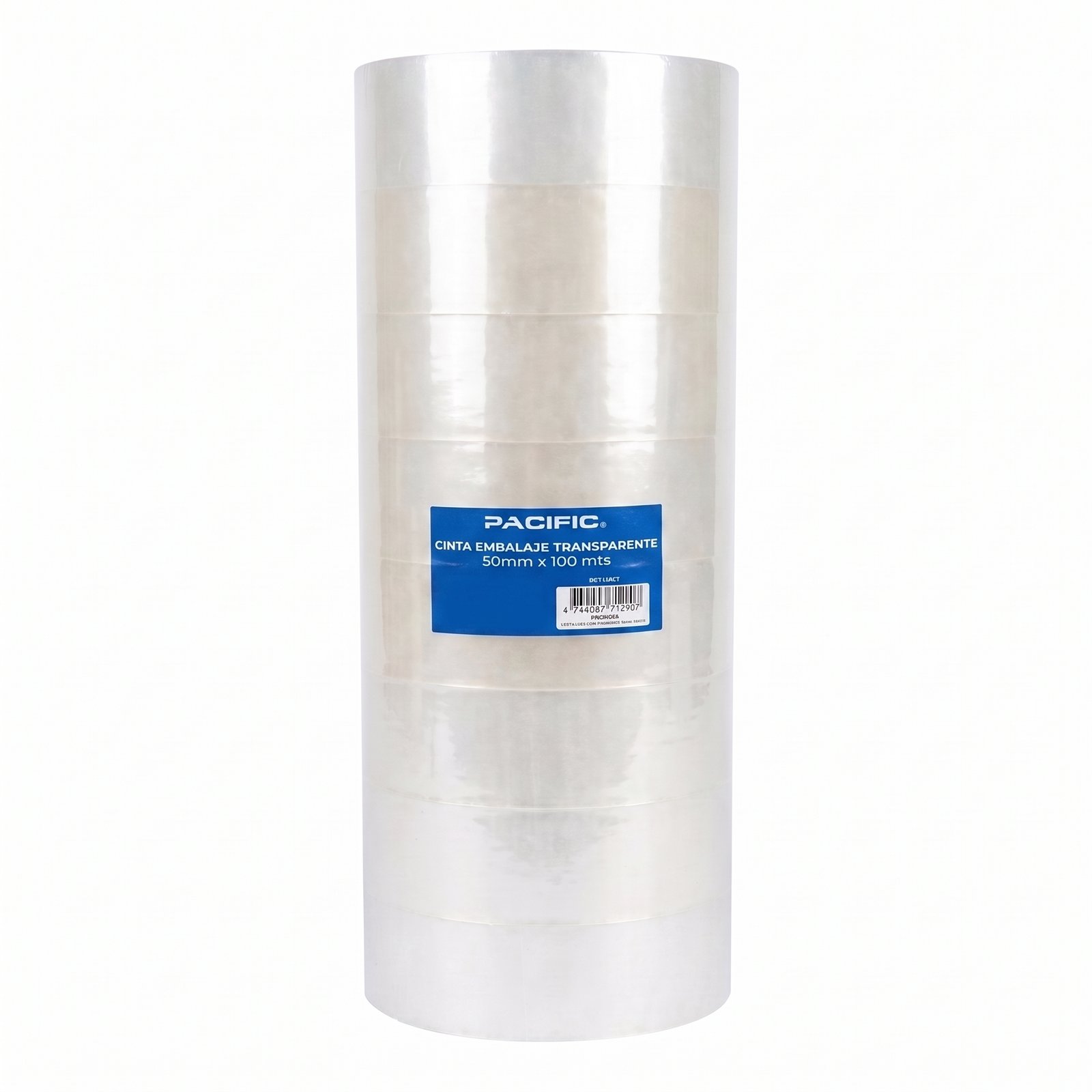 Cinta de Embalaje Transparente Pacific 50 mm x 100 m – 50 mic Cinta de Embalaje Transparente Pacific 50 mm x 100 m – 50 mic